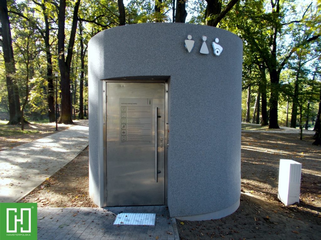 Automatyczna toaleta publiczna Pegasus Struktura w Zgorzelcu