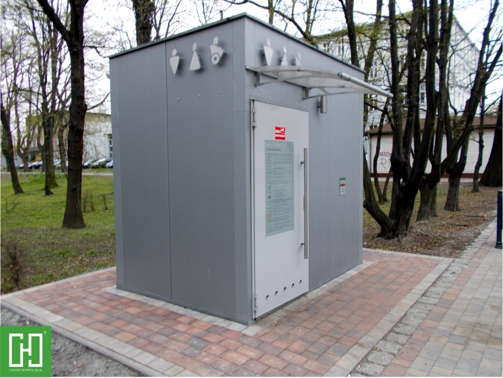 Automatyczna toaleta publiczna Papilio UNO Primo w Głubczycach